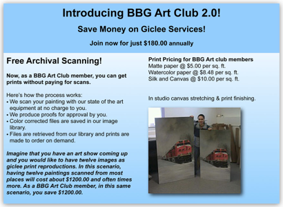 BBG Art Club Membership